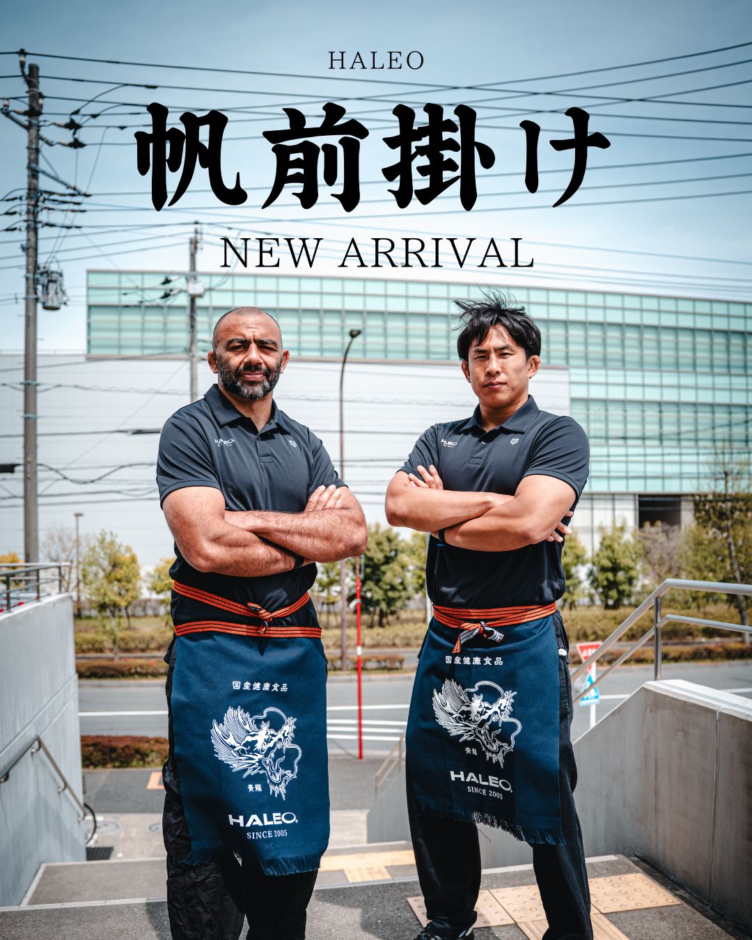 HALEO 帆前掛け 発売🐉