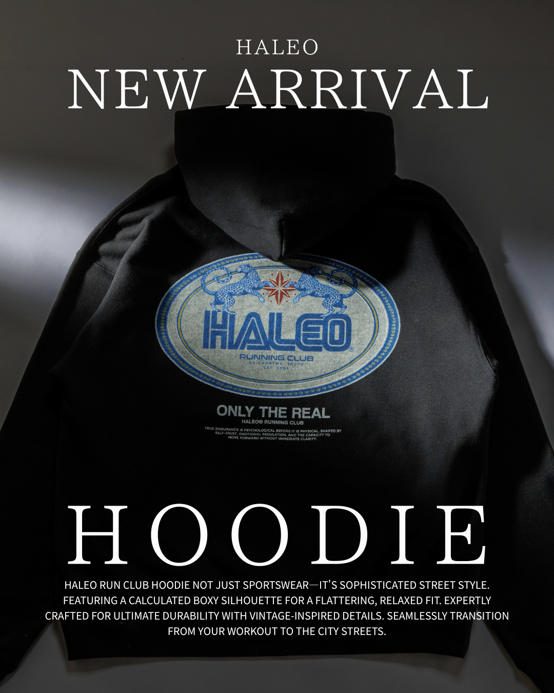 HALEO RUN CLUB HOODIE（フーディー）発売✨