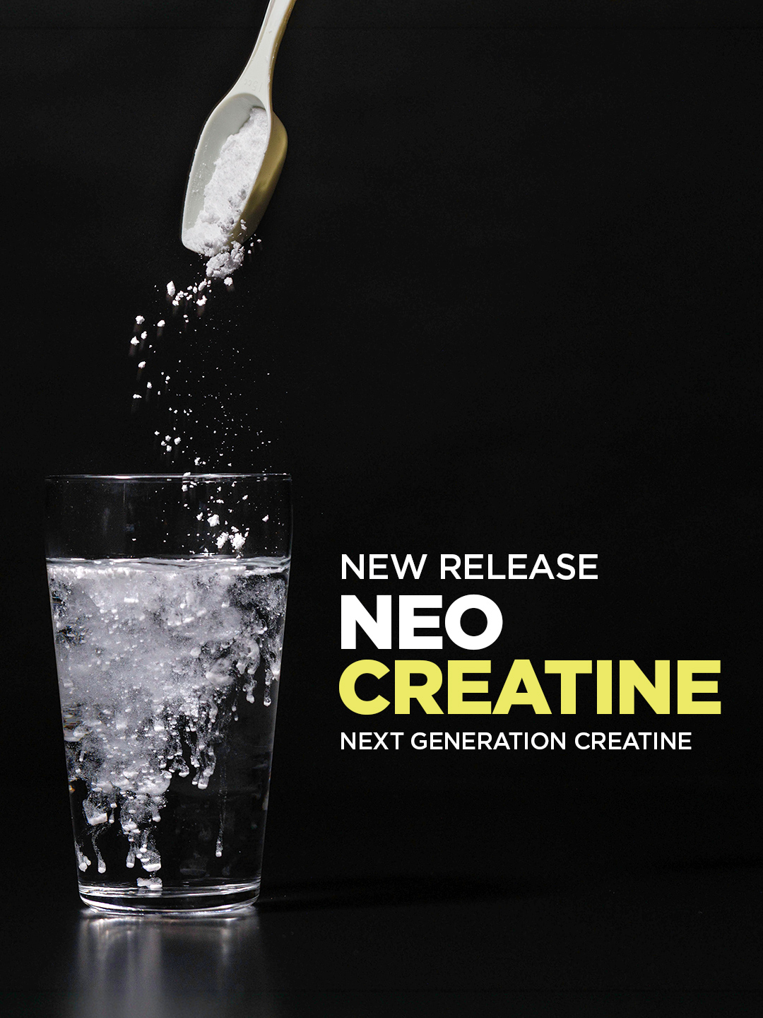 【溶けやすさを追求したNEO CREATINE】